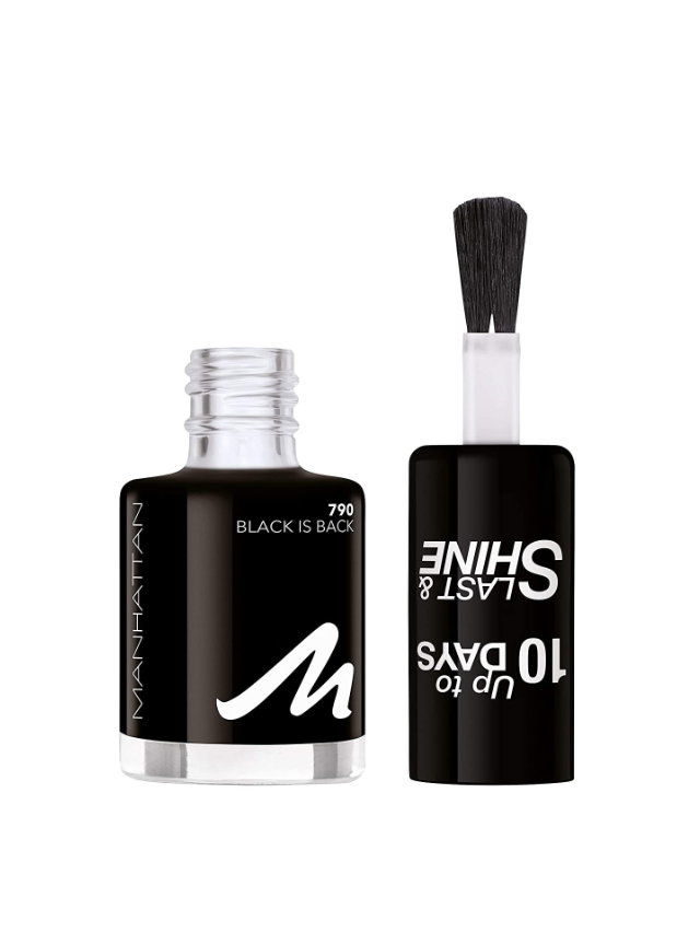 Schwarzer Nagellack