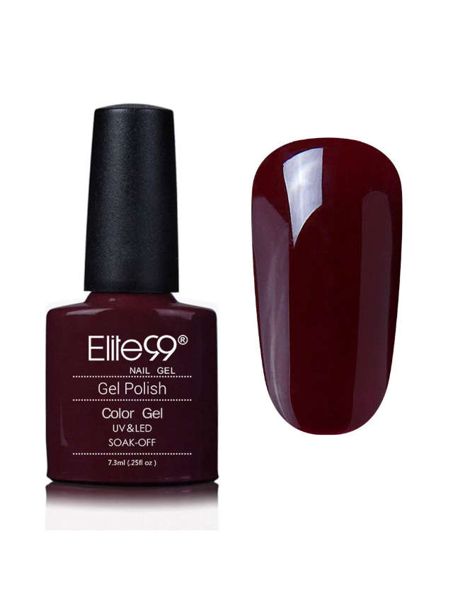Nagellack Gelnagellack Elite lila dunkel