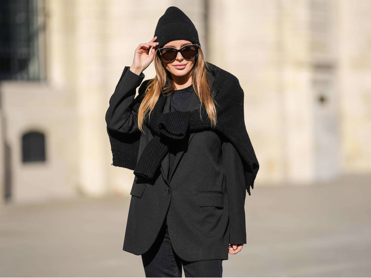 Mode schwarz Diane Batoukina