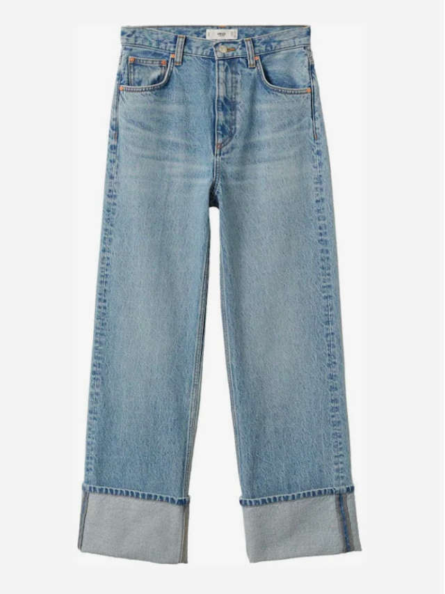 Jeans Fold up Brenda Mango