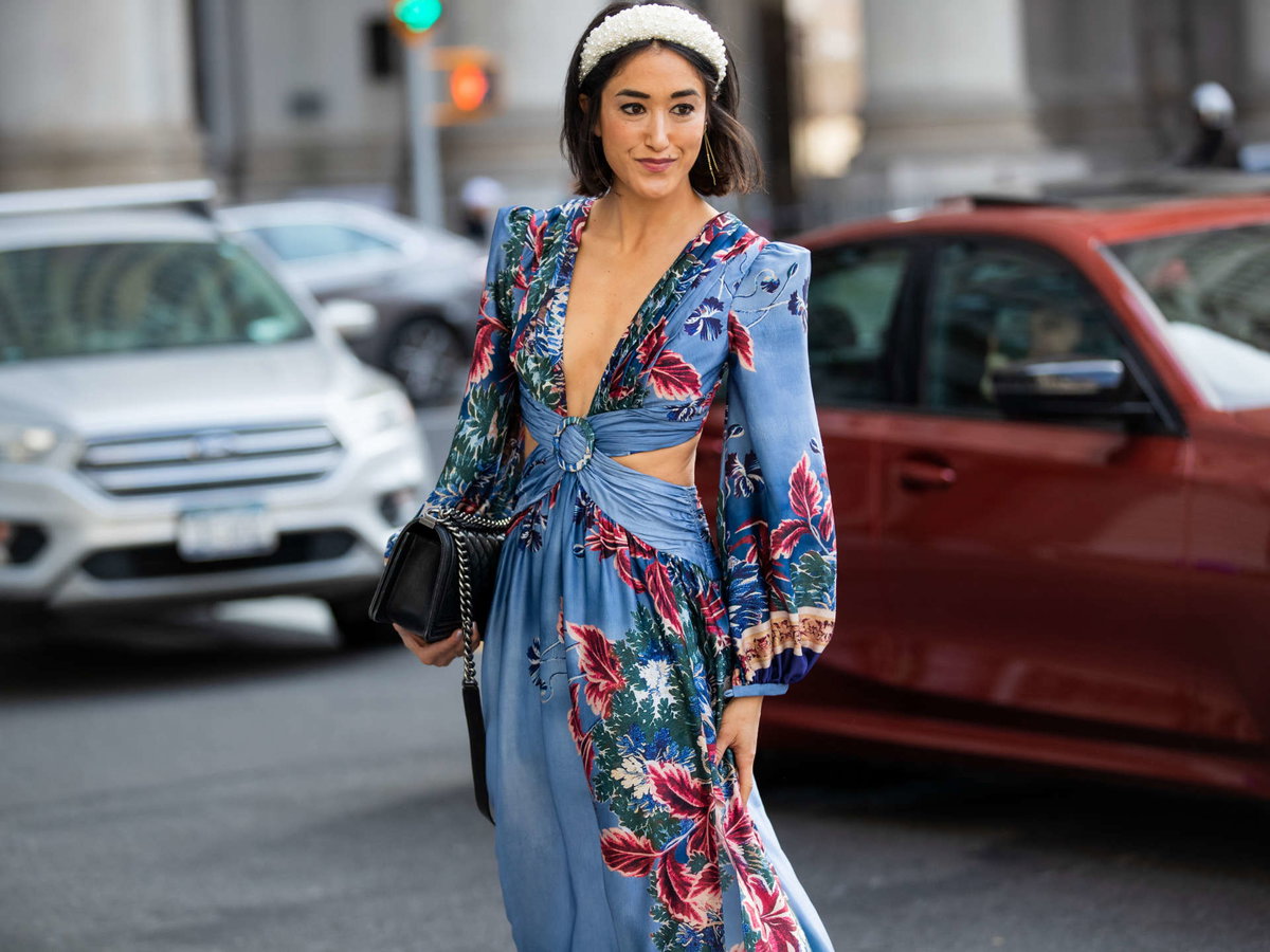 Kleid bunt