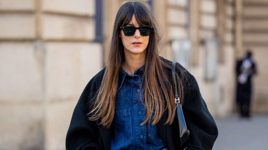 Dieser angesagte Pony-Hairstyle läutet die Frisuren-Trends 2024 ein