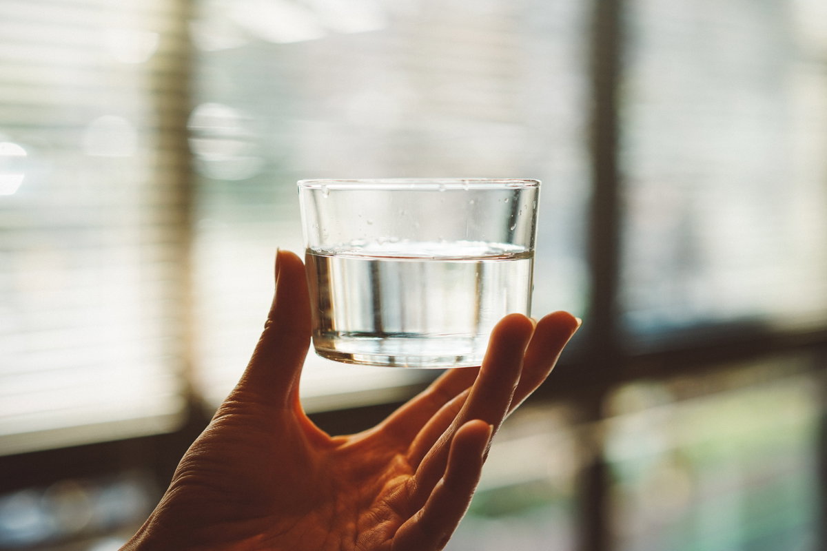 Zu viel Wasser trinken