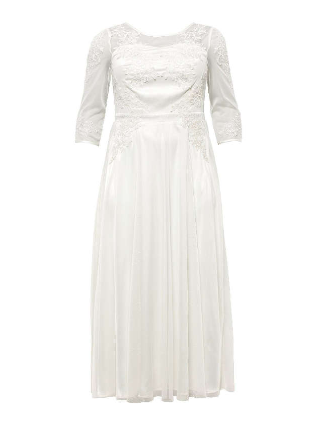 Hochzeitskleid lang curvy