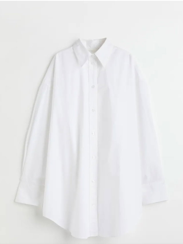 Bluse weiß H&M