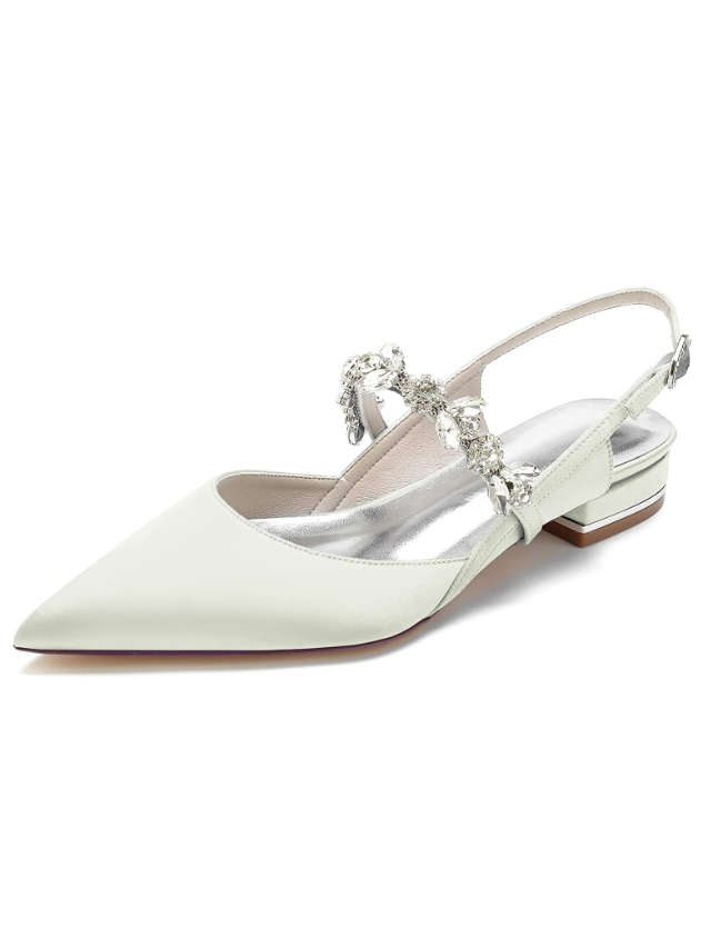 Brautschuhe flach