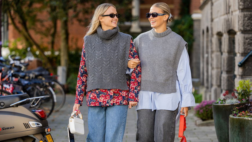 Strick-Trends 2022: Diese 5 Pullunder tragen wir im Winter rauf und runter