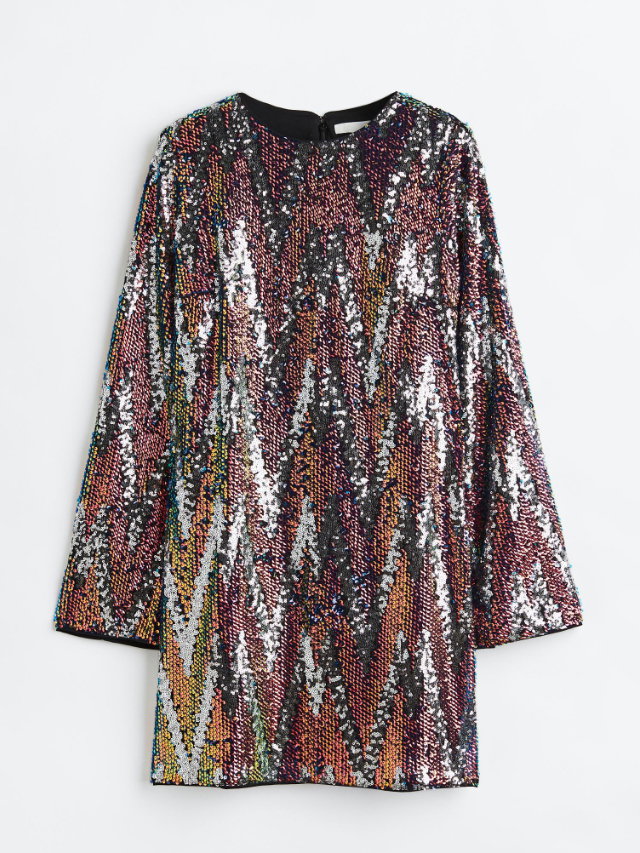 Pailettenkleid H&M