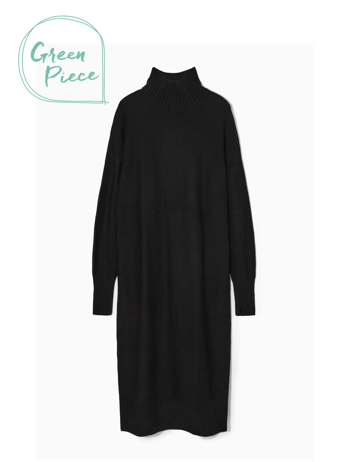 Strickkleid H&M green piece