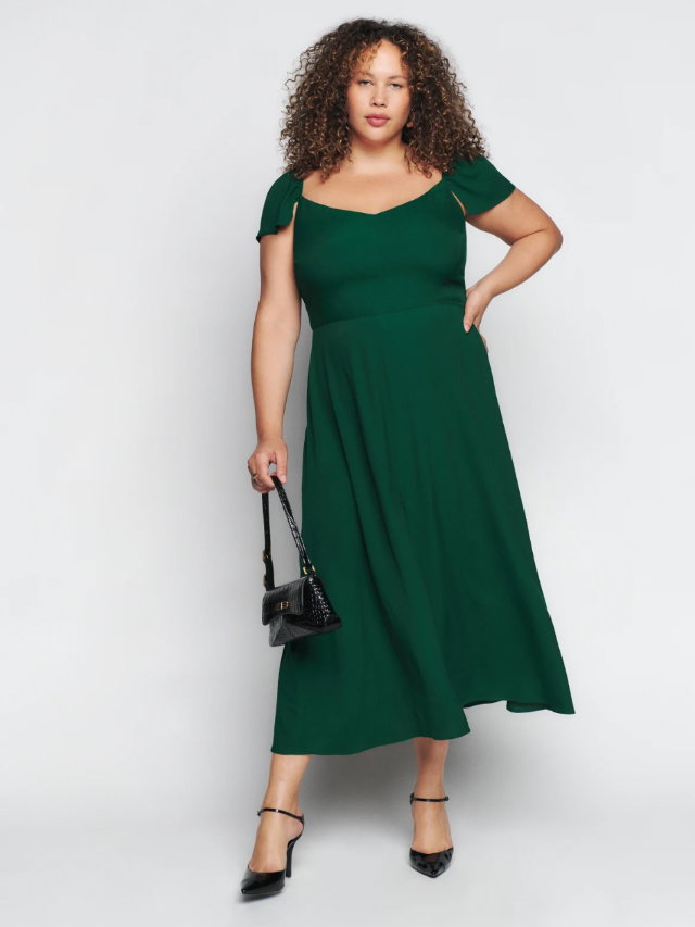 Grünes Kleid von Reformation