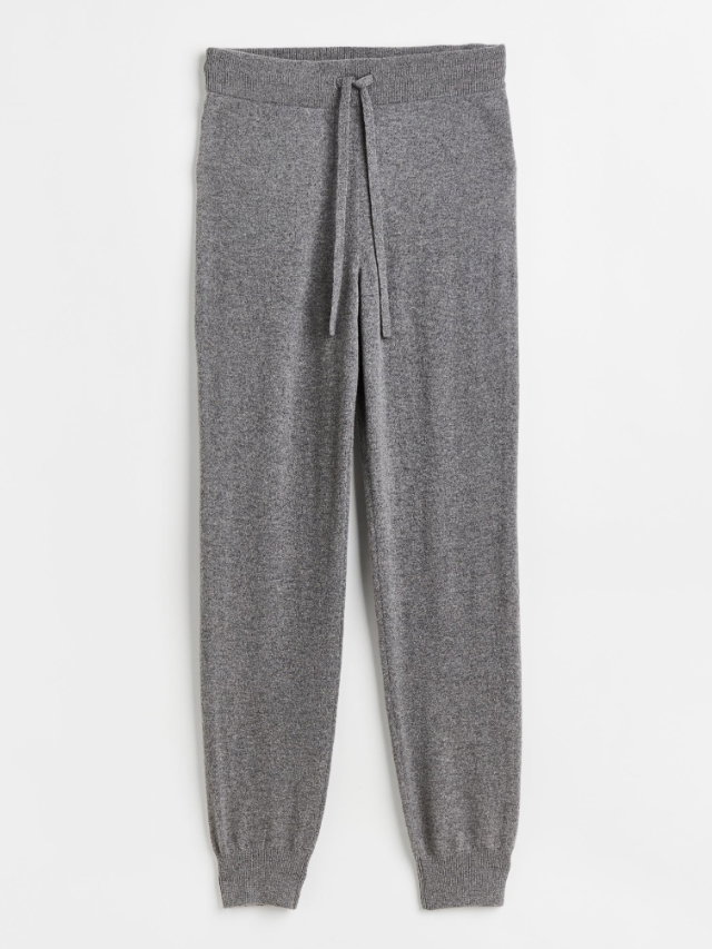 Graue Kaschmirhose von H&M