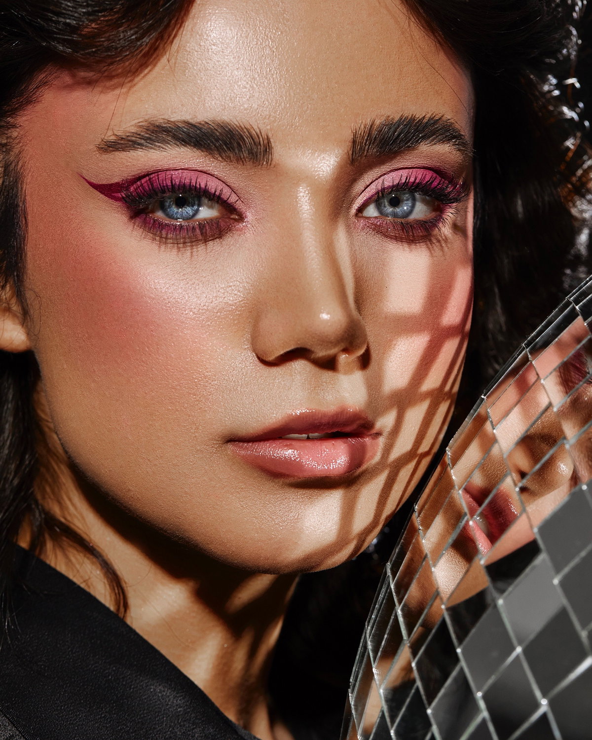 Frau mit Make-up