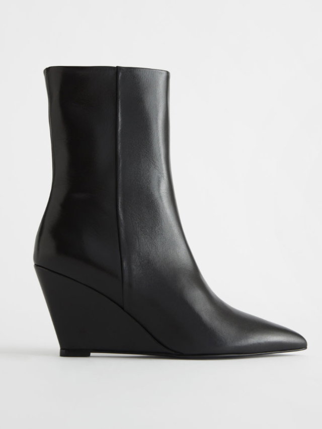 Ankle Boots mit Keilabsatz
