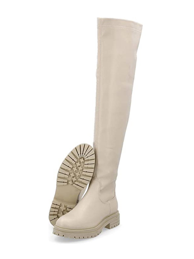 Boots creme weiß