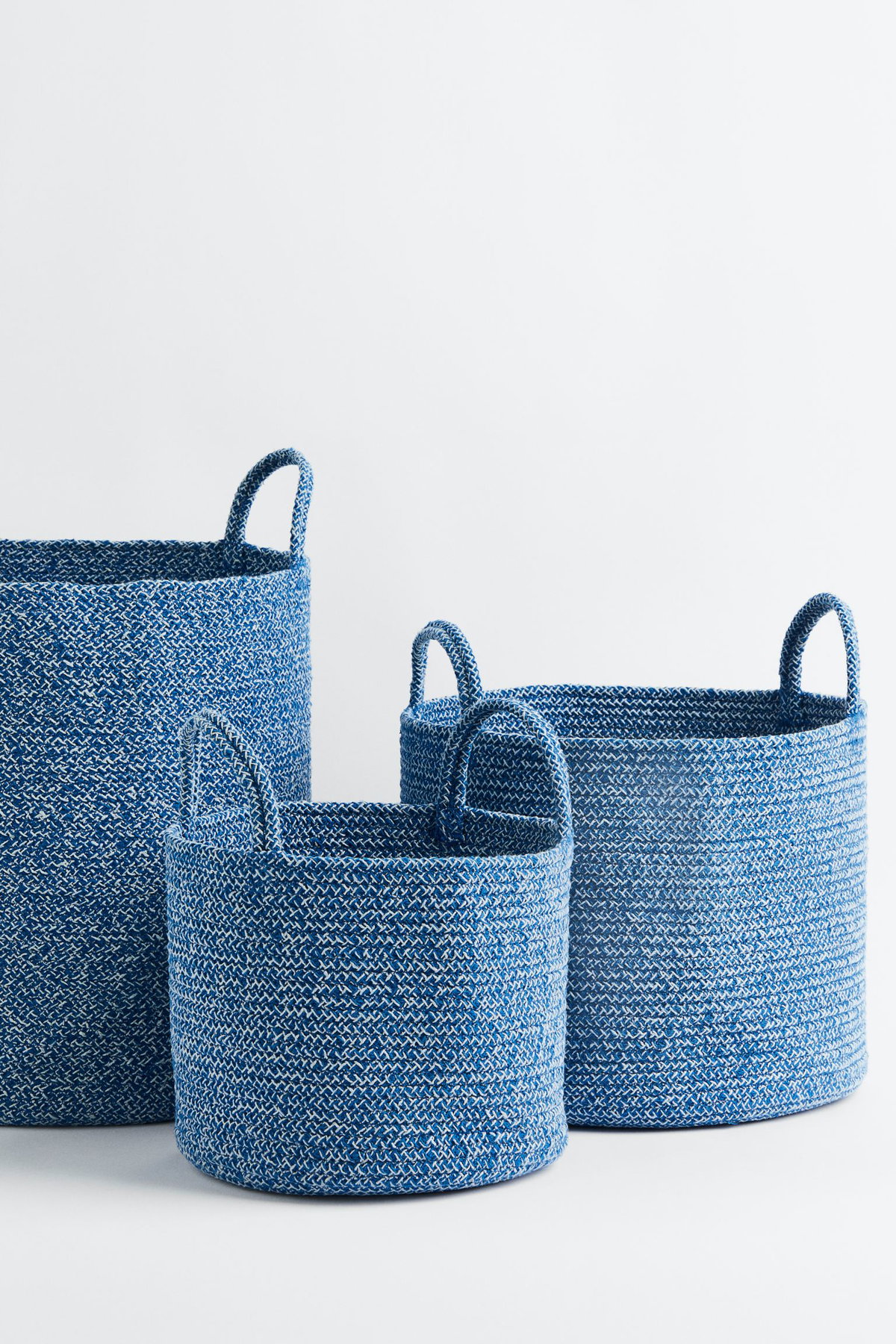 Baumwollkorb blau H&M