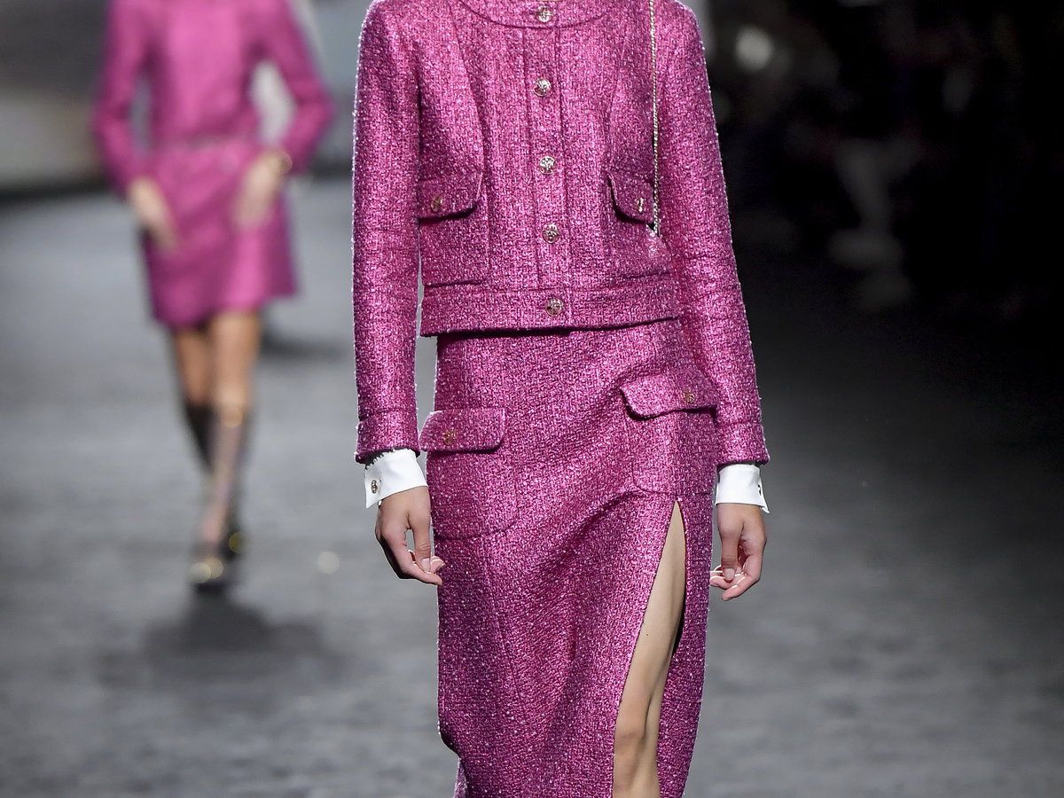 Rock Chanel pink Frühling/Sommer 22