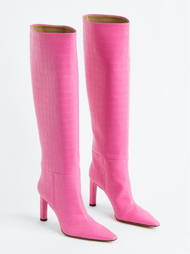 Stiefel rosa H&M