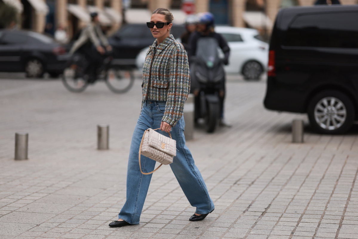 Streetstyle Jeans Ballerinas