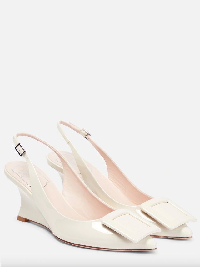 Slingback Wedge Pumps von Roger Vivier