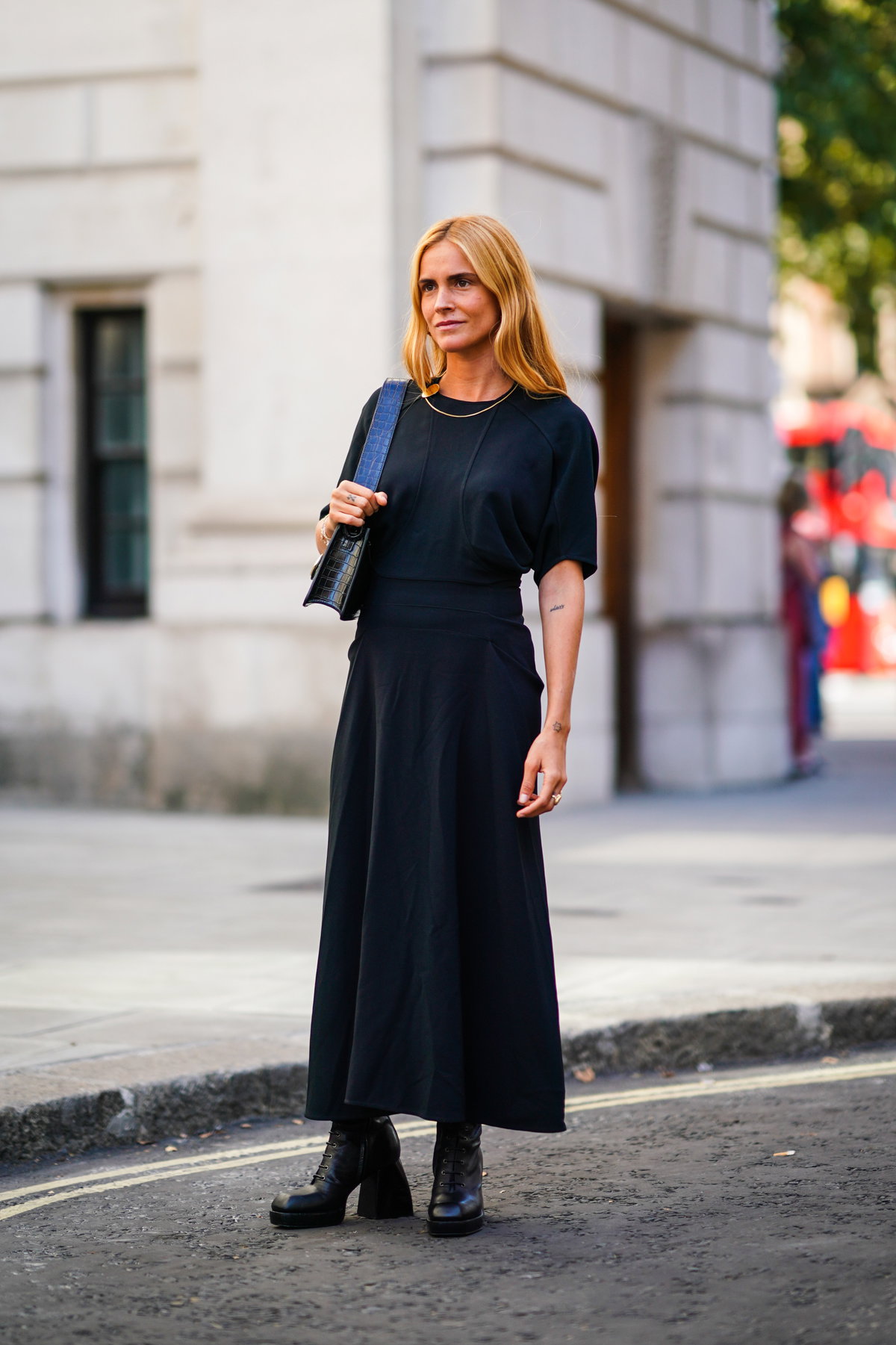 Streestyle: Blanca Miro Frühlingskleid