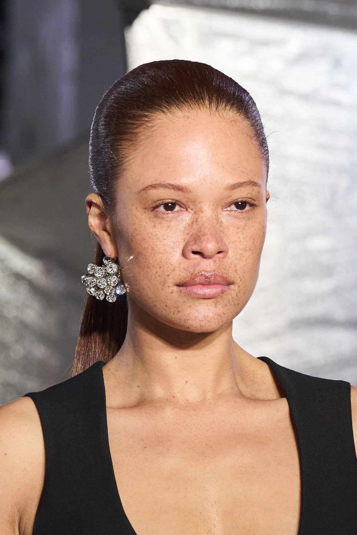Brandon Maxwell Herbst Winter 2023 Runway Beauty