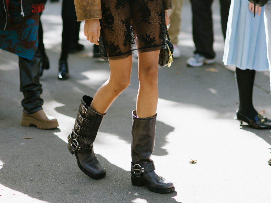 Streetstyle mit Biker Boots