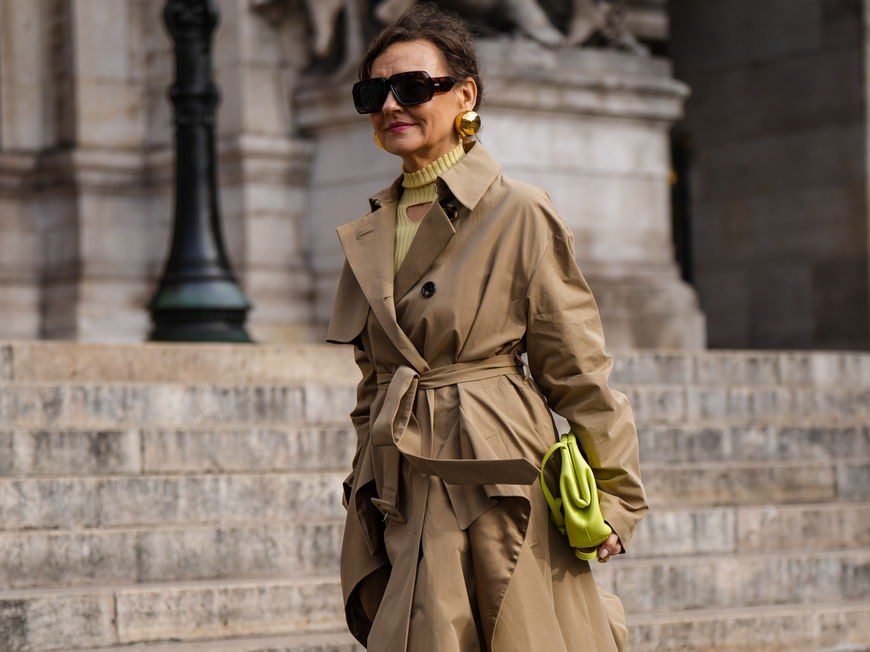 Streetstyle mit Trenchcoat