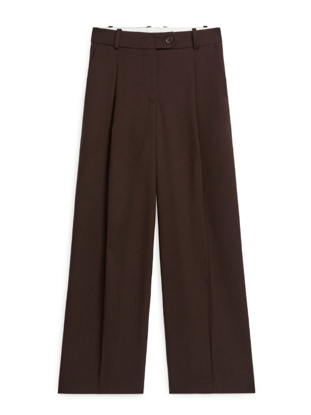 Dunkelbraune Hose von Arket