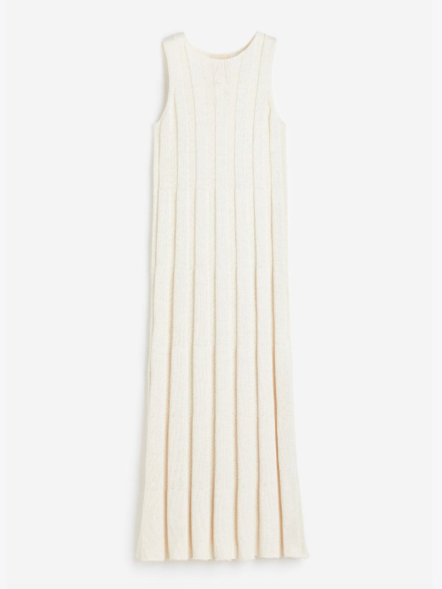 Langes Strickkleid von H&M