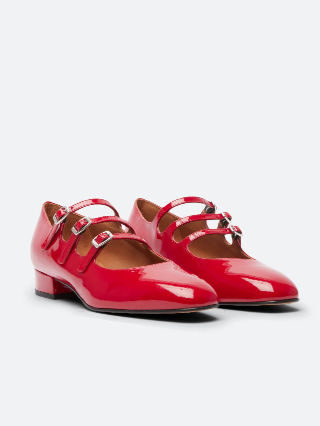 Rote Mary Janes