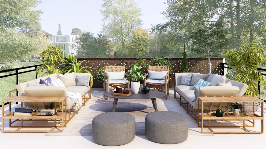 Terrasse gestalten: Diese 6 Möbel sind besonders stylish