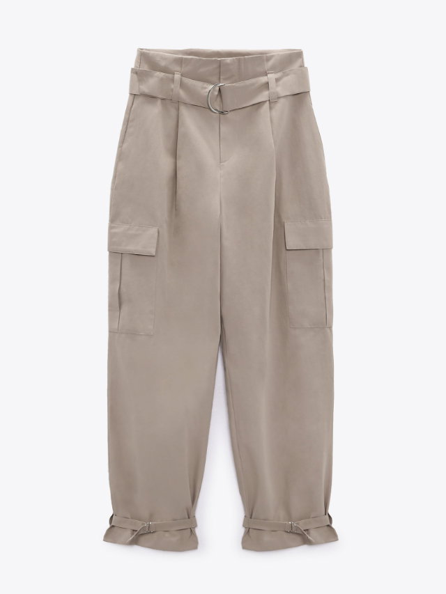 Cropped-Hose von Zara