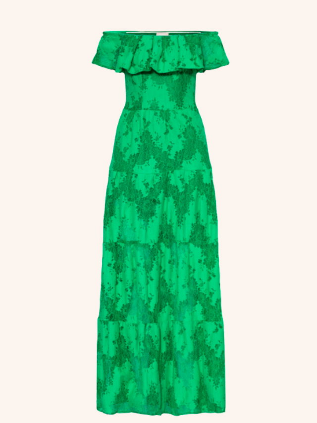 Kleid schulterfrei