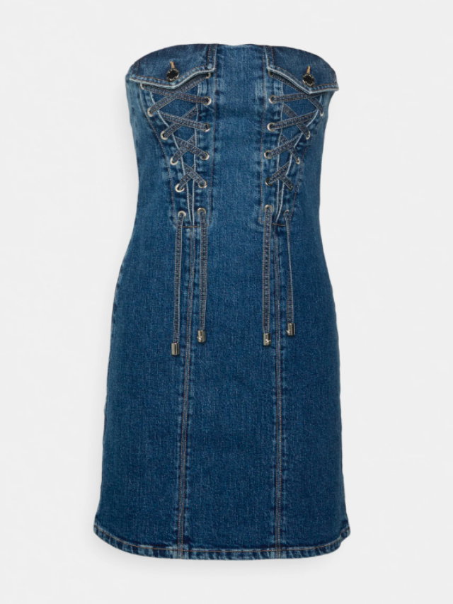 Kleid schulterfrei
