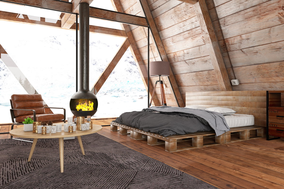 Schlafzimmer Dachgeschoss