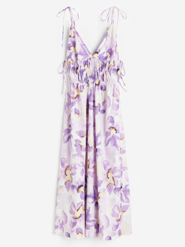 Geblümtes Maxikleid von H&M