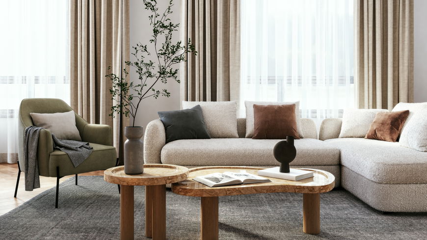 Ideen, wie du dein Sofa im Wohnzimmer perfekt platzieren kannst
