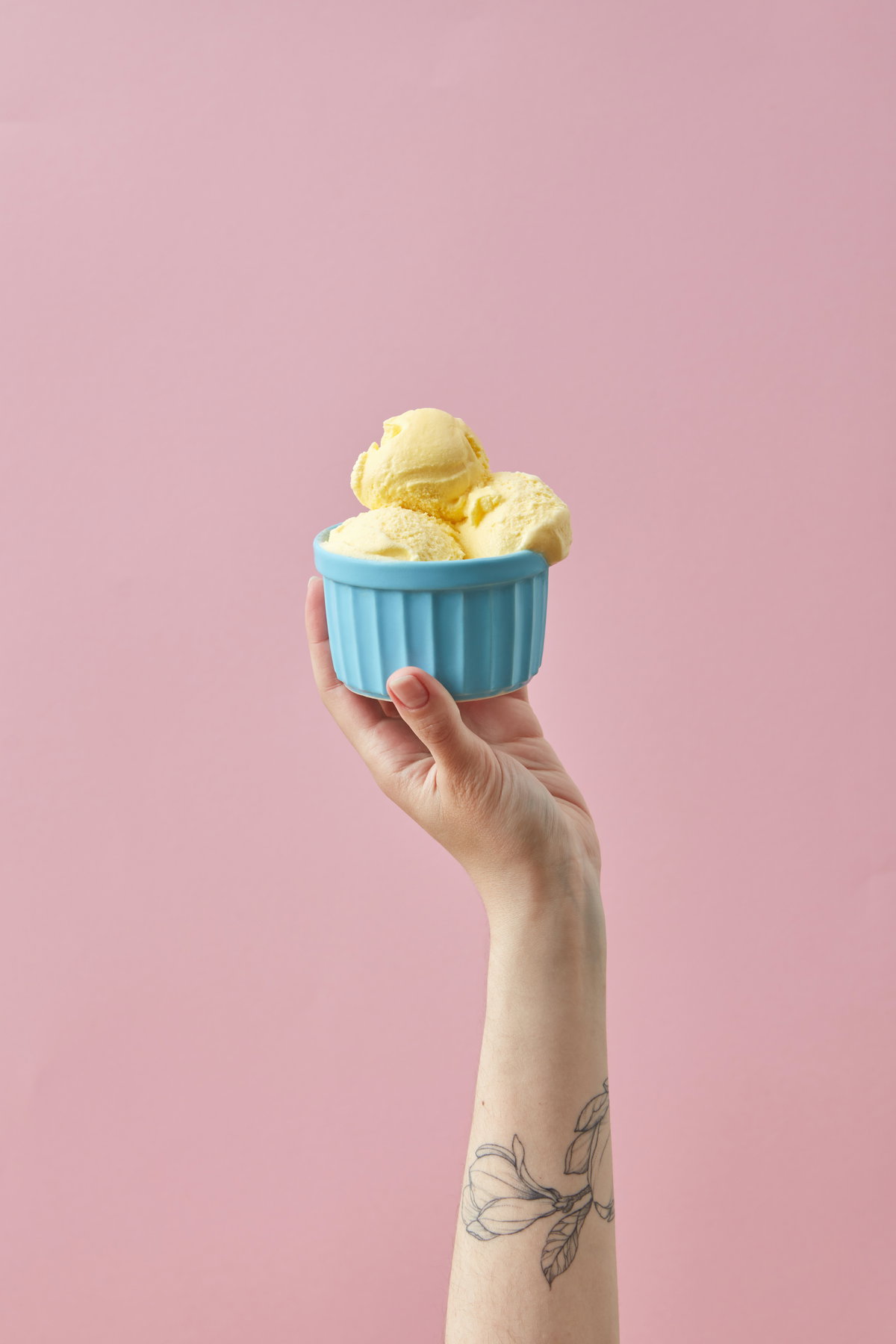 Eis in der Hand