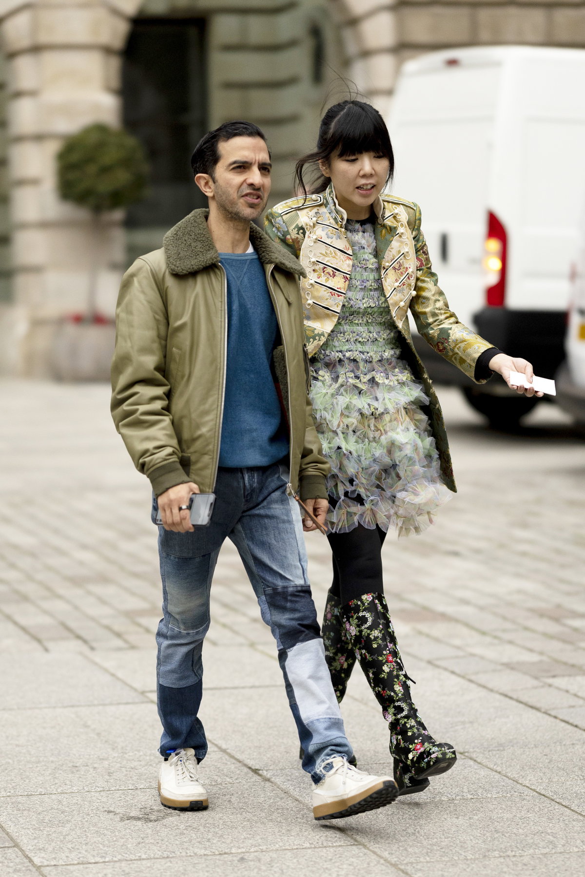 Paar Streetstyle