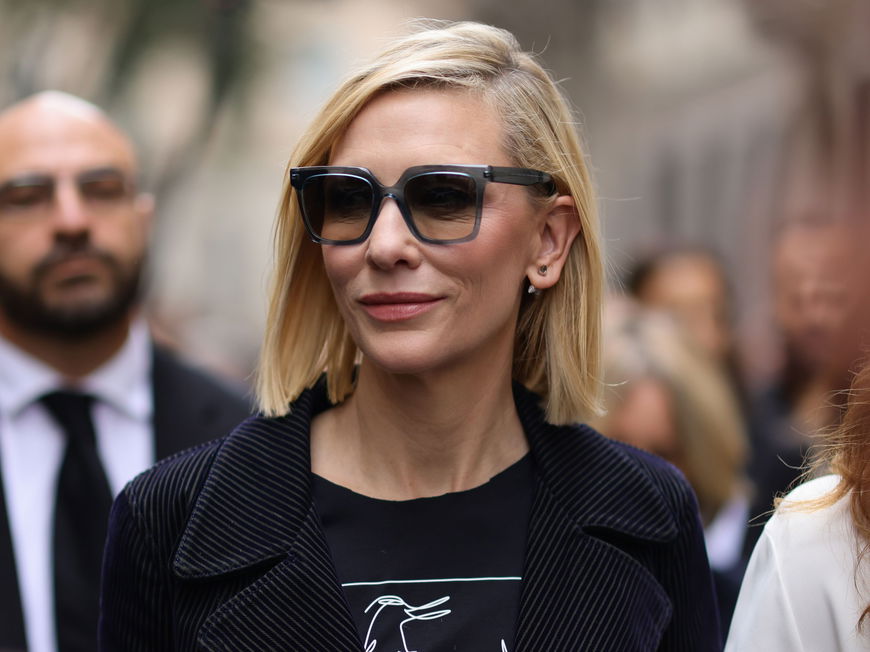 Schauspielerin Cate Blanchett macht es vor und zeigt, wie stylisch ein Long Bob aussieht.
