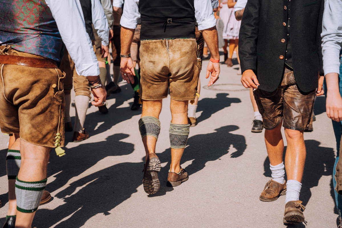 Männer in Lederhosen