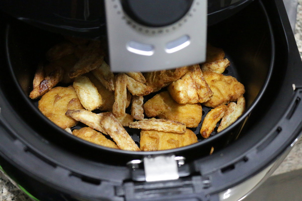 Pommes in Airfryer