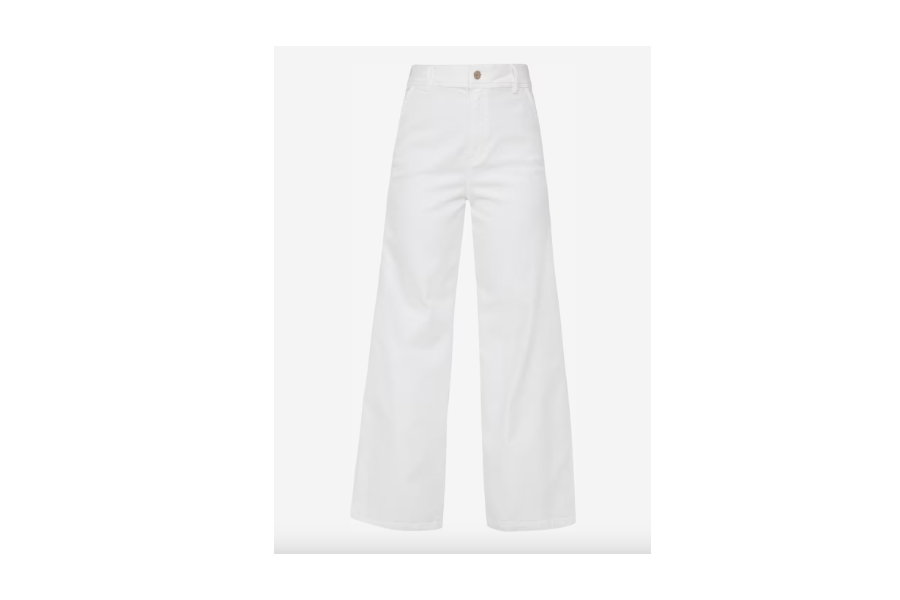 Weiße Jeans