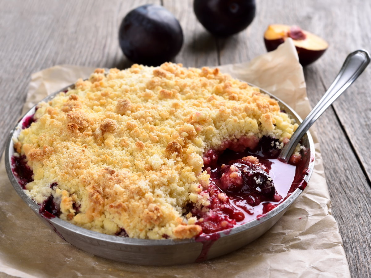 Pflaumen Crumble