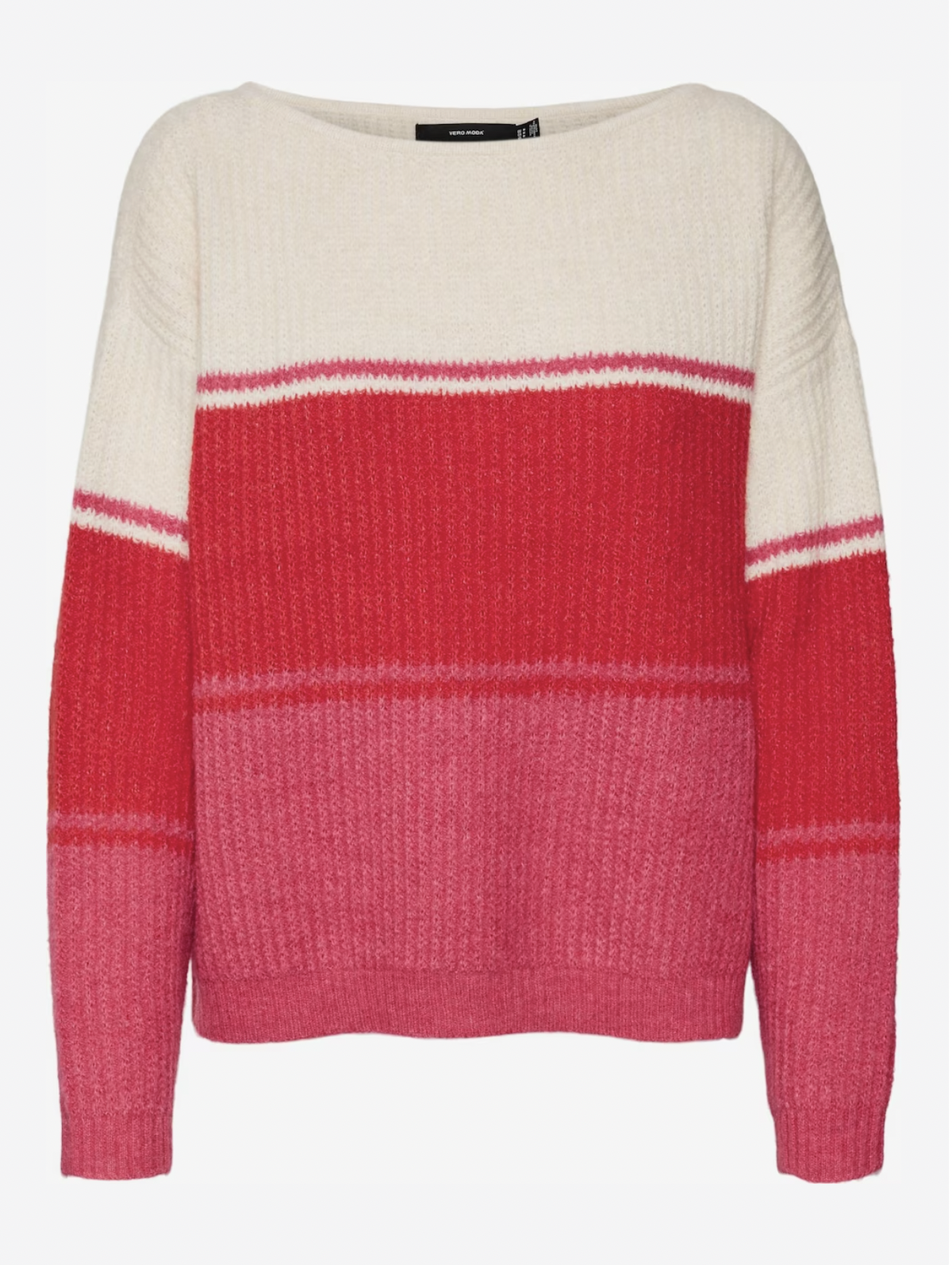 Im tristen Herbst können unsere Looks ruhig ein wenig Farbe vertragen. Darum lieben wir diesen Pullover von Vero Moda für ca. 38 Euro.