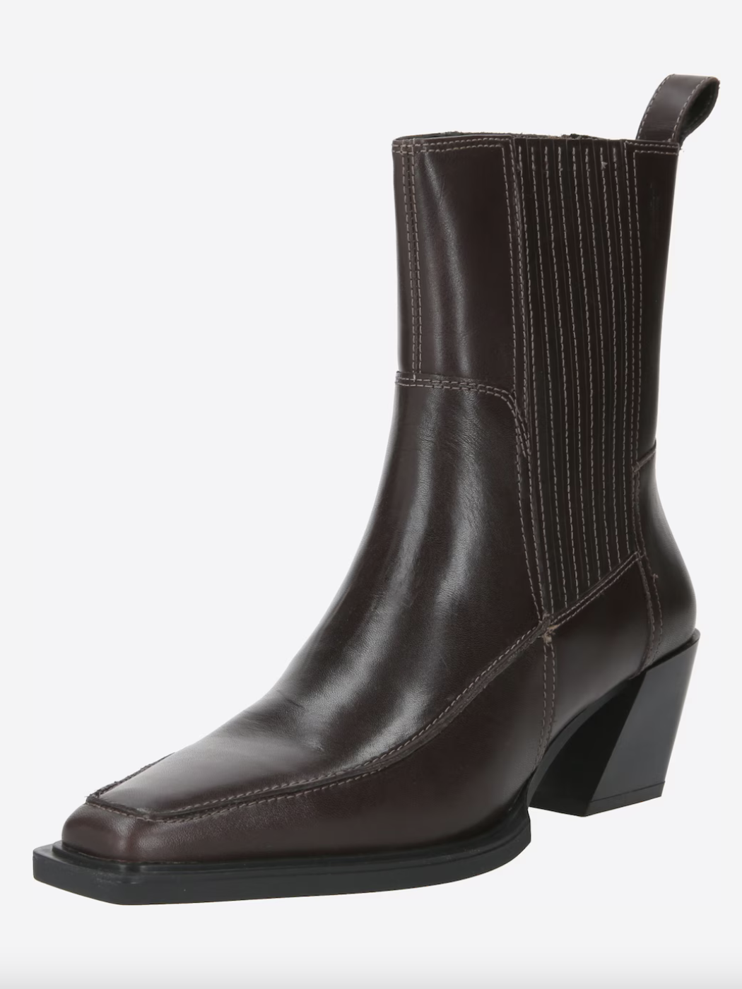 dunkelbrauner Cowboy Boot von Vagabond über About You Ankle Boot