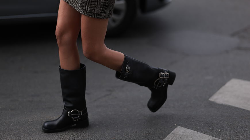 3 flache Stiefel, die breiten Waden toll schmeicheln