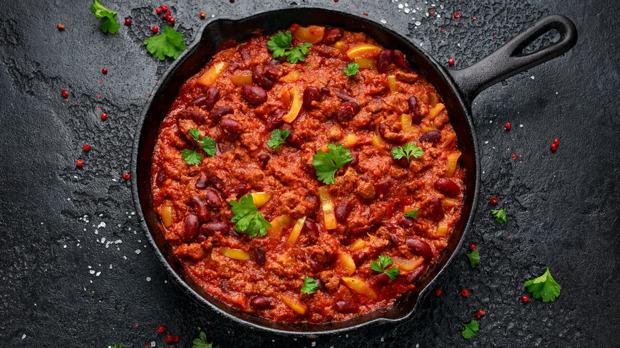 Mit diesem leckeren Chili sin Carne startest du gestärkt in den Veganuary