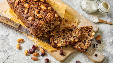 Dieses Dinkel-Früchtebrot ist eine leckere Haferflocken-Alternative