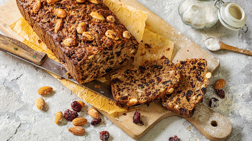 Dieses Dinkel-Früchtebrot ist eine leckere Haferflocken-Alternative